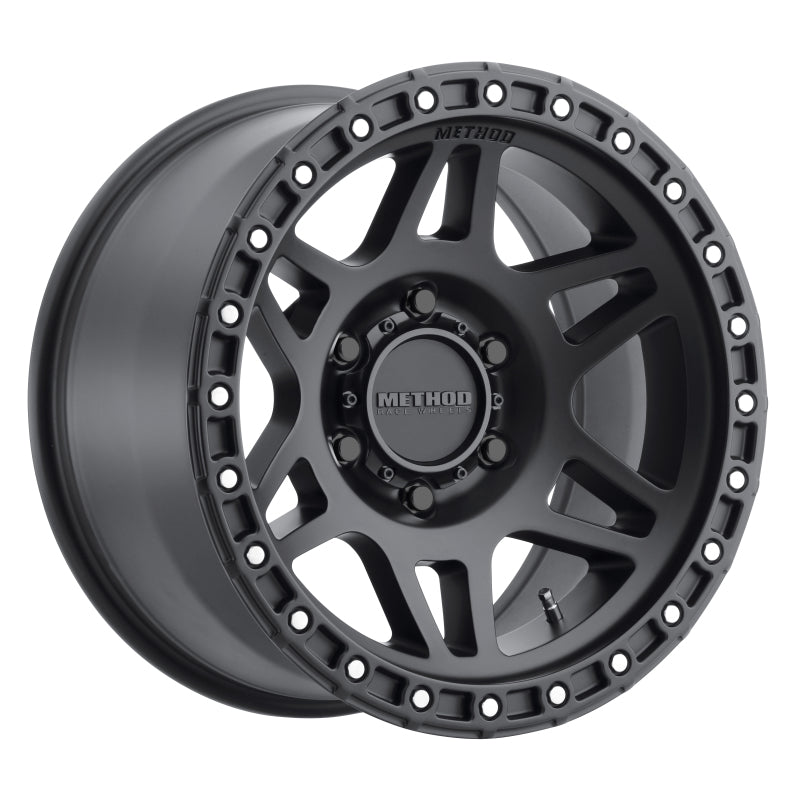 Method Wheels MR31278560500 FITS MR31278560500 - Method MR312 17x8.5 0mm Offset 6x5.5 106.25mm CB Matte Black Wheel