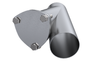 Load image into Gallery viewer, QTP 10300 - 3in Weld-On QTEC Exhaust Cutout Y-Pipe