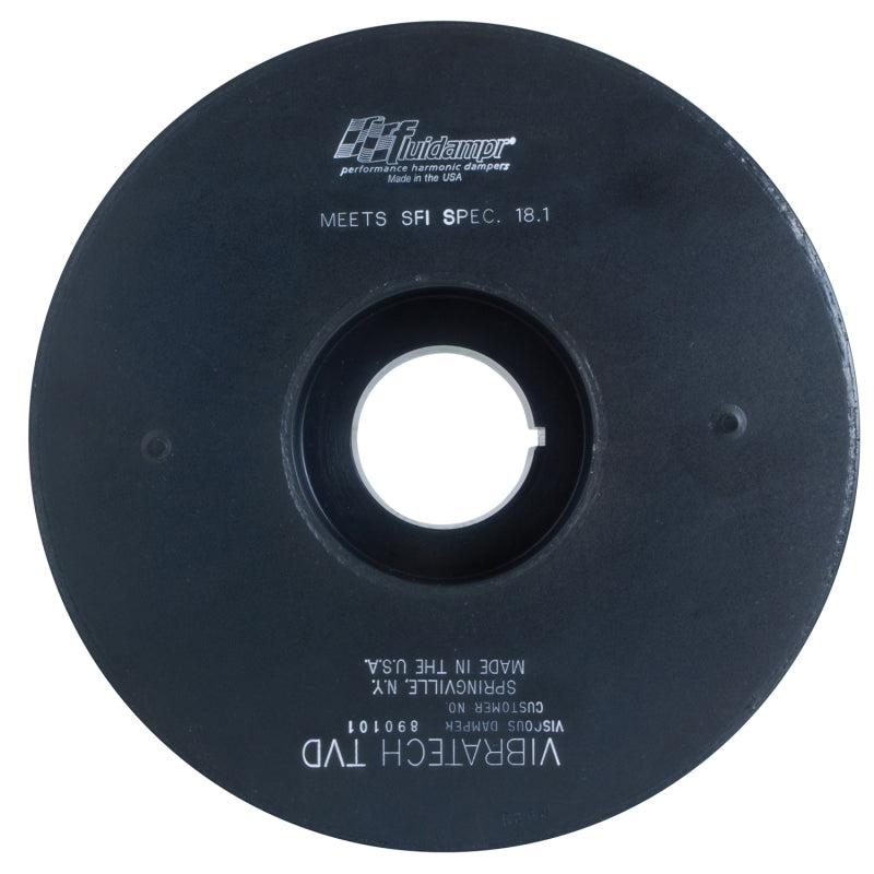 Fluidampr 890101 - 6.6L GM Duramax 2001-2005 Steel Externally Balanced Damper