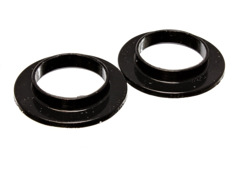 Energy Suspension 9.6103G - Universal 2 3/16in ID 3 1/2in OD 11/16in H Black Coil Spring Isolators (2 per set)