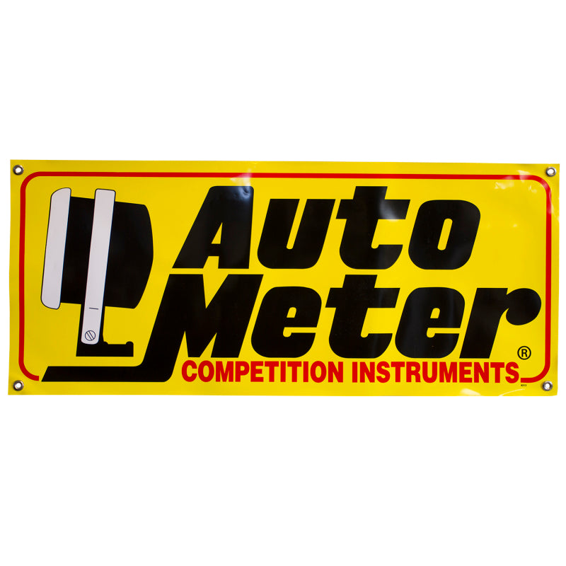 AutoMeter 0212 - Autometer 3ft Heavy Race Banner 212