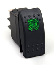 Load image into Gallery viewer, Daystar KU80012 - Rocker Switch Green Light 20 AMP Single Pole