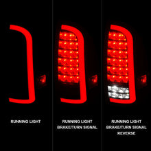 Load image into Gallery viewer, ANZO 311427 -  FITS: 05-15 Toyota Tacoma Full LED Tail Lights w/Light Bar Sequential Black Housing Clear Lens