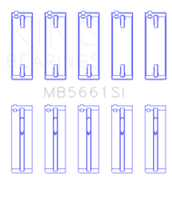 Load image into Gallery viewer, King Engine Bearings MB5661SI - King Volkswagen AMB/BYK/BBX (Size STD) Silicon Bi-Metal Aluminum Main Bearing Set