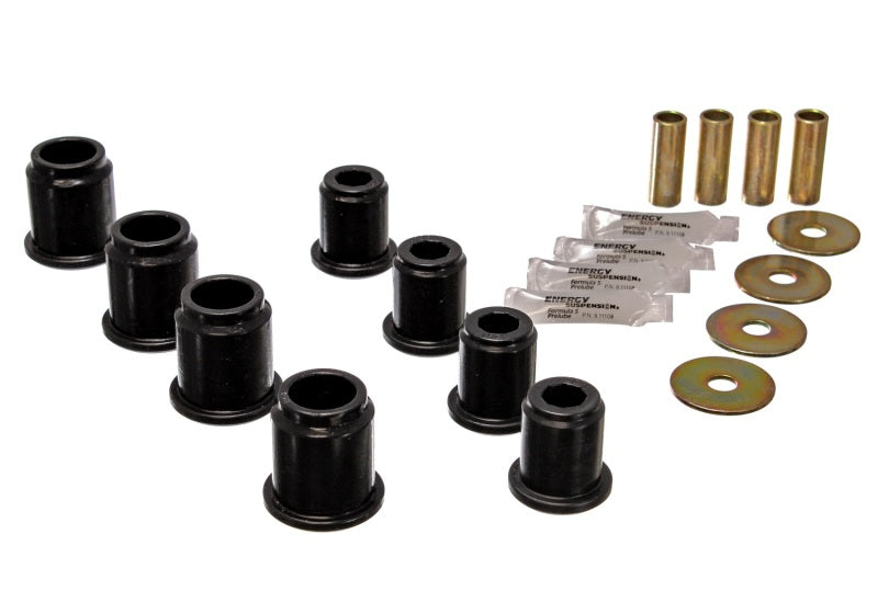 Energy Suspension 8.3115G FITS 8.3115G - 6/95-04 Toyota Pick Up 4W (Exc T-100/Tundra) Black Front Control Arm Bushing Set