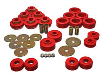 Load image into Gallery viewer, Energy Suspension 3.4118R - 92-97 GM Denali XL/Blazer/Yukon XL 4WD Red Body Mount Set