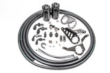 Radium Engineering 20-0387-FL -  -Dual Catch Can Kit, MK4 Supra, Fluid Lock / 1994-2002 Toyota Supra (all versions)