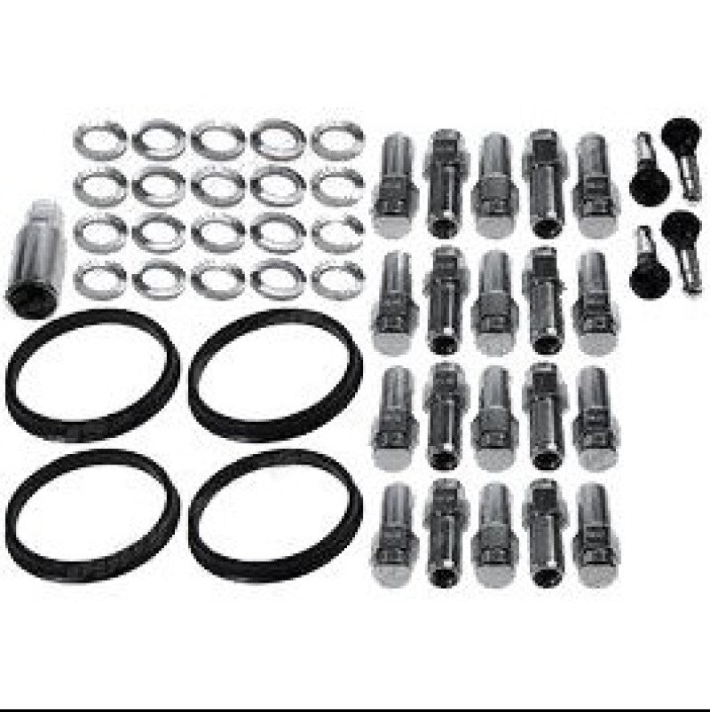Race Star 1/2in Ford Closed End Deluxe Lug Kit Direct Drill - 20 PK - free shipping - Fastmodz