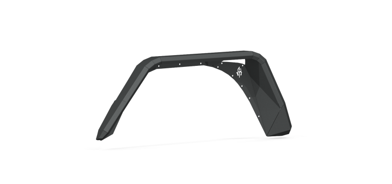 Road Armor 520AFR0B FITS 520AFR0B - 2020 Jeep Gladiator JT Stealth Rear Fender Flare Body Armor Tex Blk