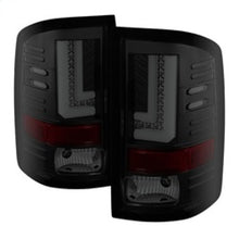 Load image into Gallery viewer, SPYDER 5080707 FITS 5080707 - Spyder GMC Sierra 14-16 LED Tail Lights Black Smoke ALT-YD-GS14-LBLED-BSM