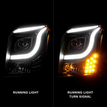 Load image into Gallery viewer, ANZO 111535 -  FITS: 15-17 GMC Yukon/Yukon XL Projector Headlights Black Housing/Clear Lens (w/ Light Bars)