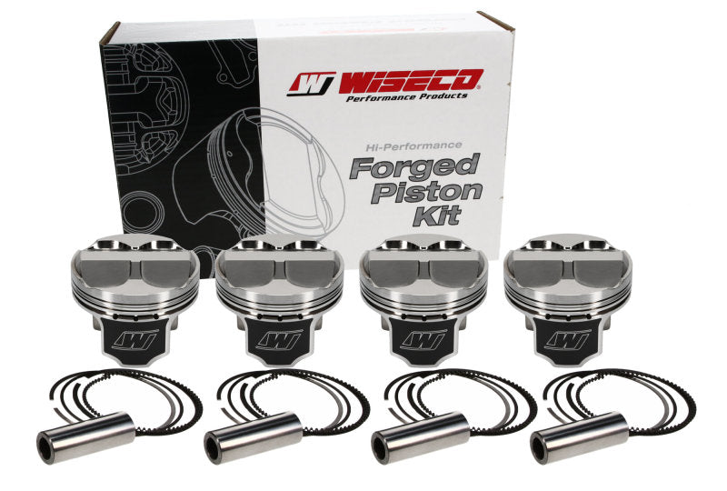 Wiseco K573M875AP - Acura 4v Domed +8cc STRUTTED 87.50MM Piston Kit