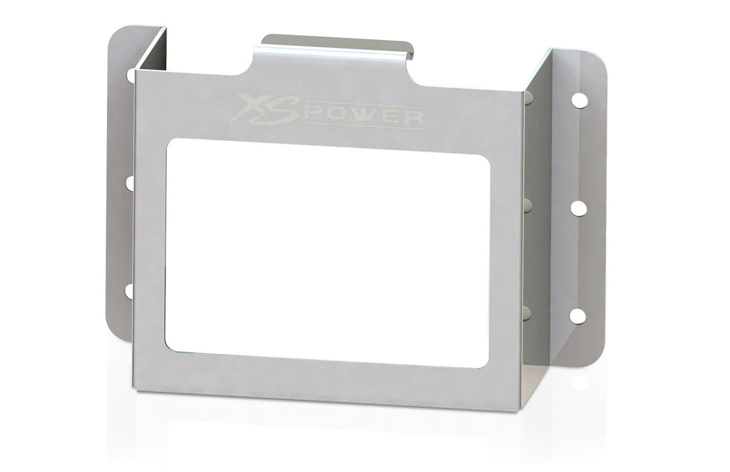 XS Power Batteries 680 Series and XP750 Stamped Aluminum Side Mount Box with Window
