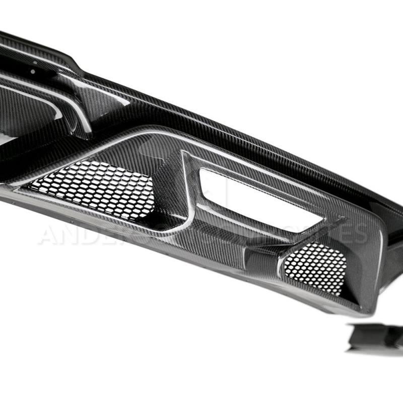 Anderson Composites AC-RL20FDMU500 FITS 2020 Ford Mustang/Shelby GT500 Carbon Fiber Rear Diffuser