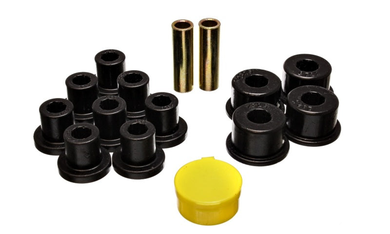 Energy Suspension 10.2101G - 6/74-80 MG MGB Black Rear Leaf Spring Bushing Set