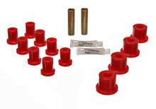 Load image into Gallery viewer, Energy Suspension 2.2116R - Jeep Spring Bushing Set Red