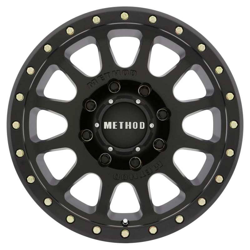 Method Wheels MR30589087518H FITS MR30589087518H - Method MR305 NV HD 18x9 +18mm Offset 8x170 130.81mm CB Matte Black Wheel