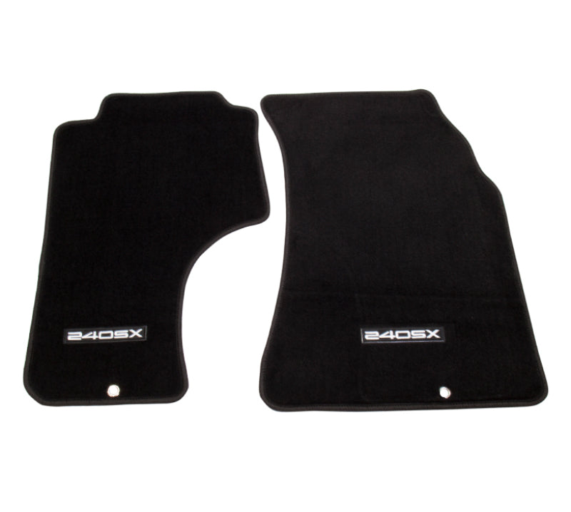 NRG FMR-240 - Floor Mats 89-98 Nissan 240SX (240SX Logo) 2pc.