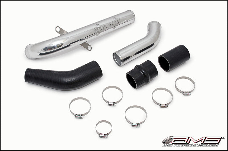 AMS AMS.04.09.0002-2 - Performance 08-15 Mitsubishi EVO X Upper I/C PipeBlack Powder Coat