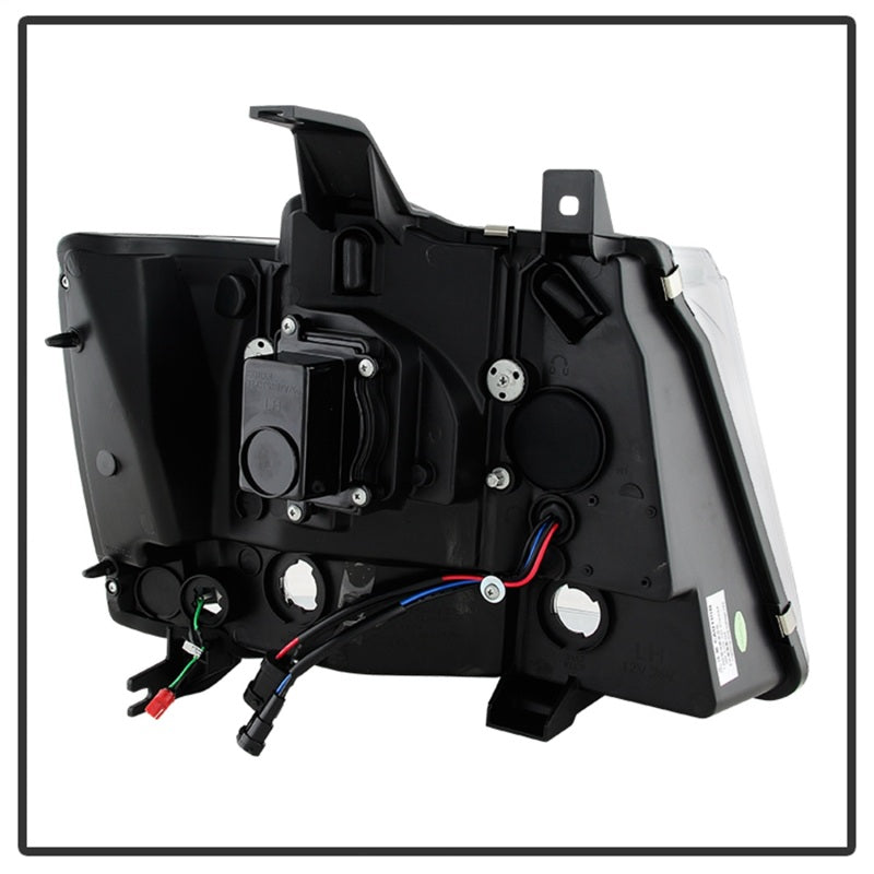 SPYDER 5082565 FITS 5082565 - Spyder 07-14 Chevy Suburban/1500/2500/Tahoe V2 Projector Headlights Blk PRO-YD-CSUB07V2-DRL-BK