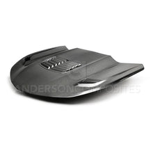 Load image into Gallery viewer, Anderson Composites AC-HD19CHCAM-T2-DS FITS 16-19 Chevrolet Camaro Double Sided Carbon Fiber Type-T2 Style Hood
