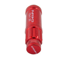 Load image into Gallery viewer, NRG LN-LS710RD-21 - 700 Series M12 X 1.25 Steel Lug Nut w/Dust Cap Cover Set 21 Pc w/Locks & Lock Socket Red