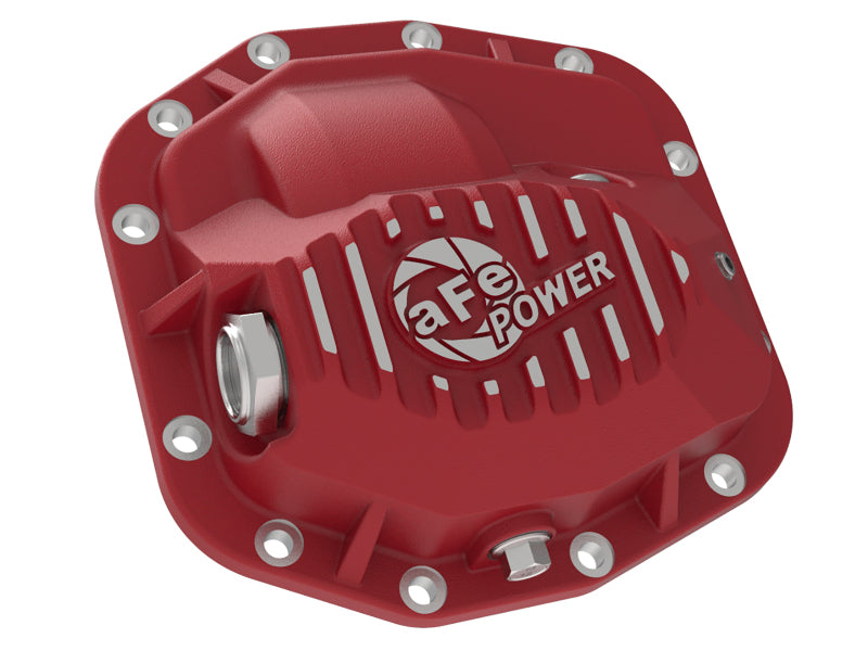 aFe 46-71010R FITS Pro Series Front Differential Cover Red 2018+ Jeep Wrangler (JL) V6 3.6L (Dana M186)