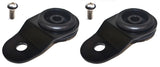 Torque Solution TS-EV-009ic - Radiator Mount Combo with Inserts (Black) : Mitsubishi Evolution 7/8/9