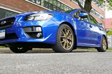 Load image into Gallery viewer, Rally Armor MF32-UR-WH/RD FITS: 15-21 Subaru WRX/STI (Sedan ONLY) White UR Mud Flap w/ Red Logo