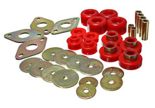 Load image into Gallery viewer, Energy Suspension 8.4109R - Body Mount Set-Reg Access & Dbl Cab Red