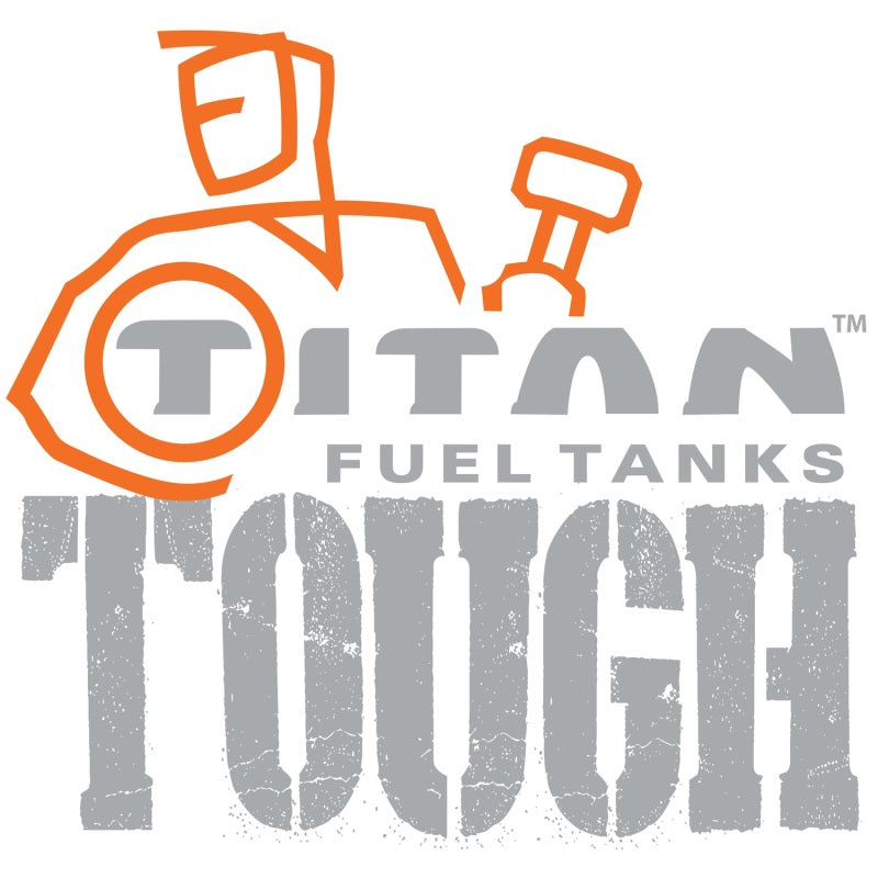Titan Fuel Tanks 7010317 - 17-19 GM 2500 66 Gal Extra HD Cross-Linked PE XXL Mid-Ship Repl. Tank Crew Cab LB