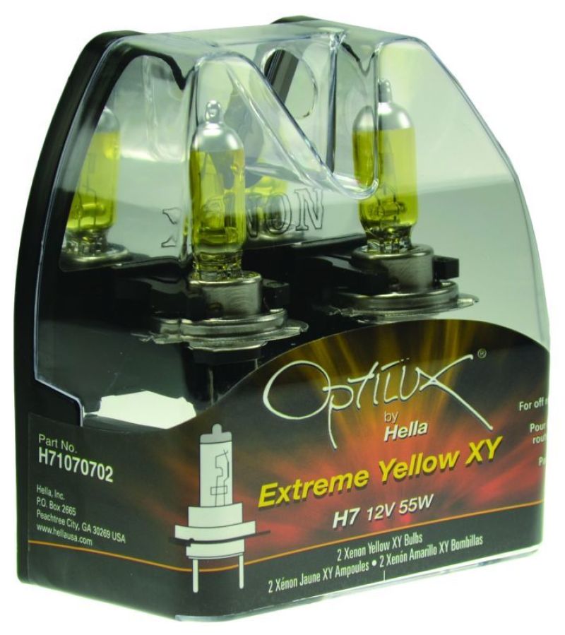 Hella H71070702 - Optilux H7 12V/55W XY Xenon Yellow Bulb