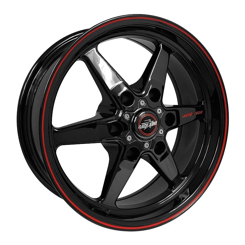 Race Star 93-510853B - 93 Truck Star 15x10 6x5.50BC 6.625BS Direct Drill Gloss Black Wheel