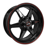 Race Star 93-510853B - 93 Truck Star 15x10 6x5.50BC 6.625BS Direct Drill Gloss Black Wheel