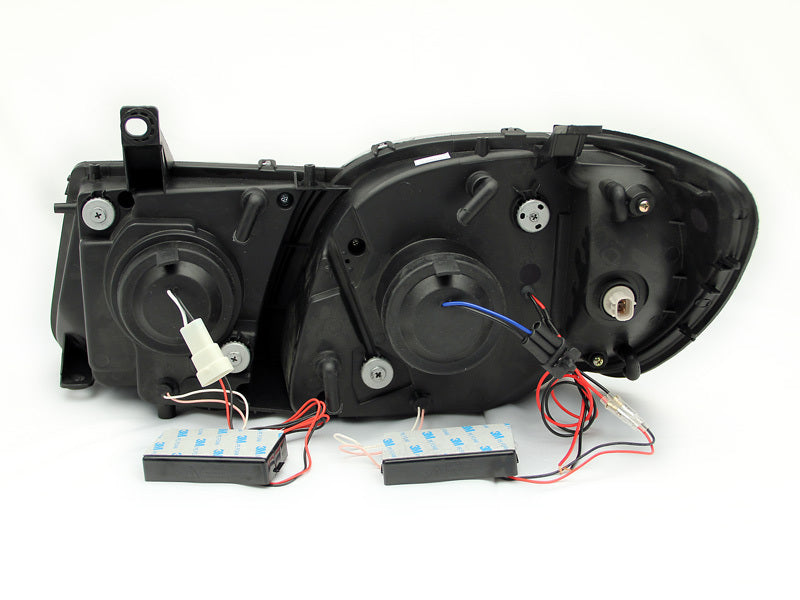 ANZO 111170 FITS: 1998-2007 Lexus Lx470 Projector Headlights w/ Halo Black (CCFL)