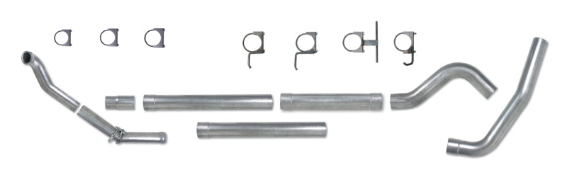 Diamond Eye Performance K4306A-RP - Diamond Eye KIT 4in MFLR RPLCMENT PIPE TB SGL ALUM 94-97 5 7 3L F250/F350 PWRSTROKE NFS W CARB STDS