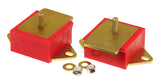 Prothane 1-501 - 72-86 Jeep CJ 6cyl Motor Mounts Red