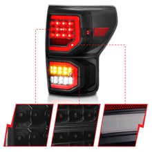Load image into Gallery viewer, ANZO 311337 FITS: 2007-2013 Toyota Tundra LED Taillights Plank Style Black w/Smoke Lens