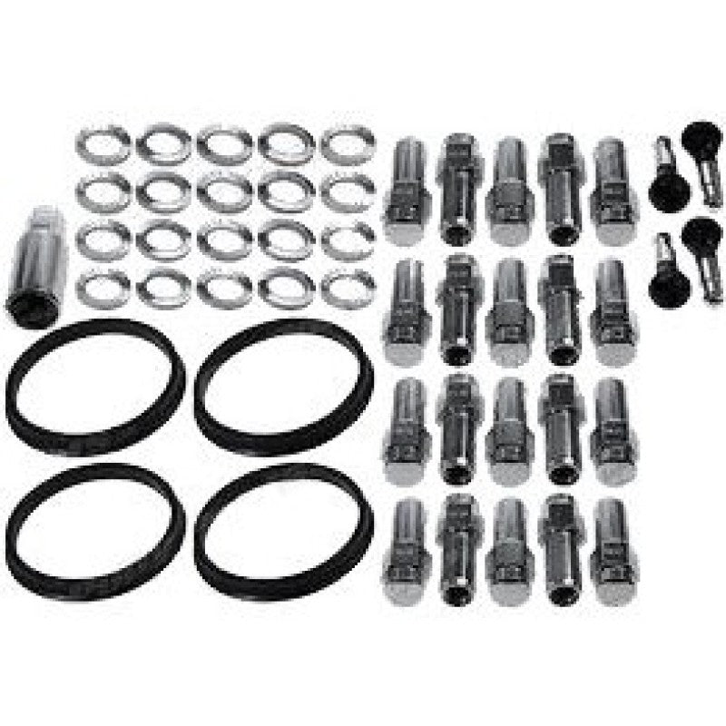 Race Star 12mmx1.5 GM Open End Deluxe Lug Kit - 20 PK - free shipping - Fastmodz