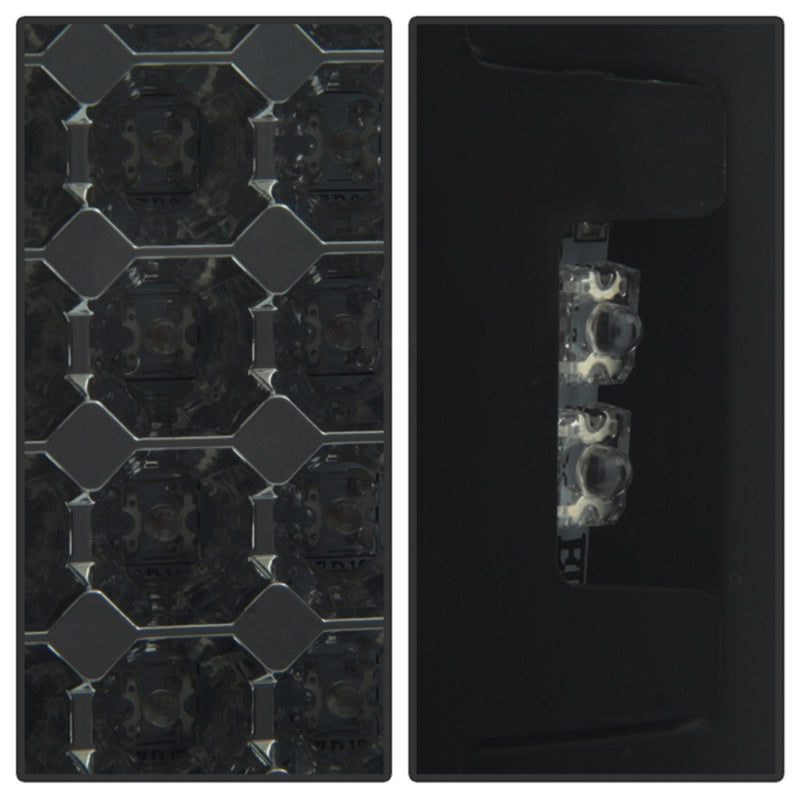 SPYDER 5083296 FITS 5083296 - Spyder 08-16 Ford Super Duty LED Tail Lights Black Smoke ALT-YD-FS07-LED-BSM