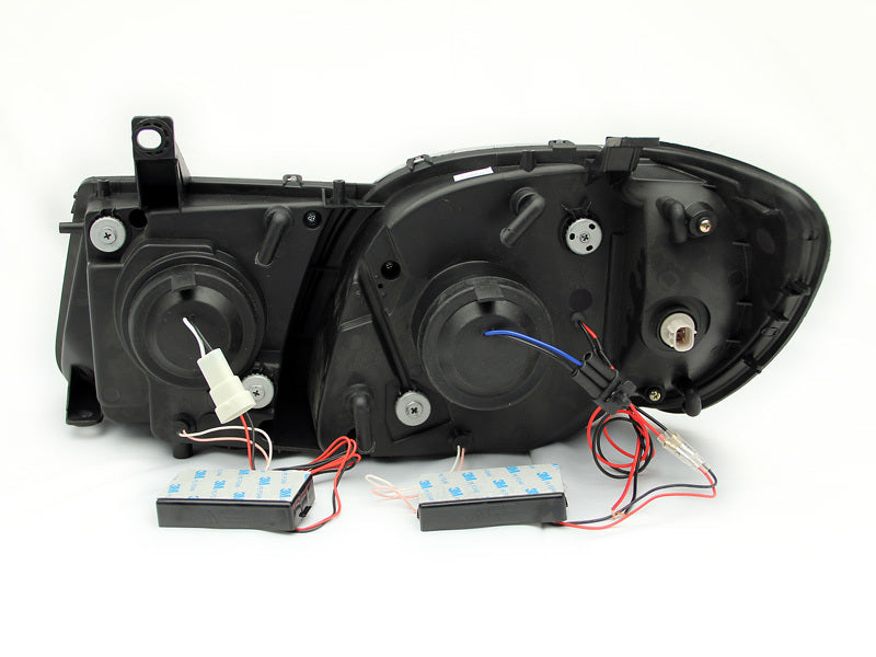 ANZO 111170 FITS: 1998-2007 Lexus Lx470 Projector Headlights w/ Halo Black (CCFL)