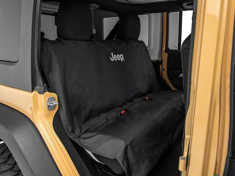Officially Licensed Jeep oljJ157732 - Waterproof Pet Guard Seat Cover w/ Jeep Logo