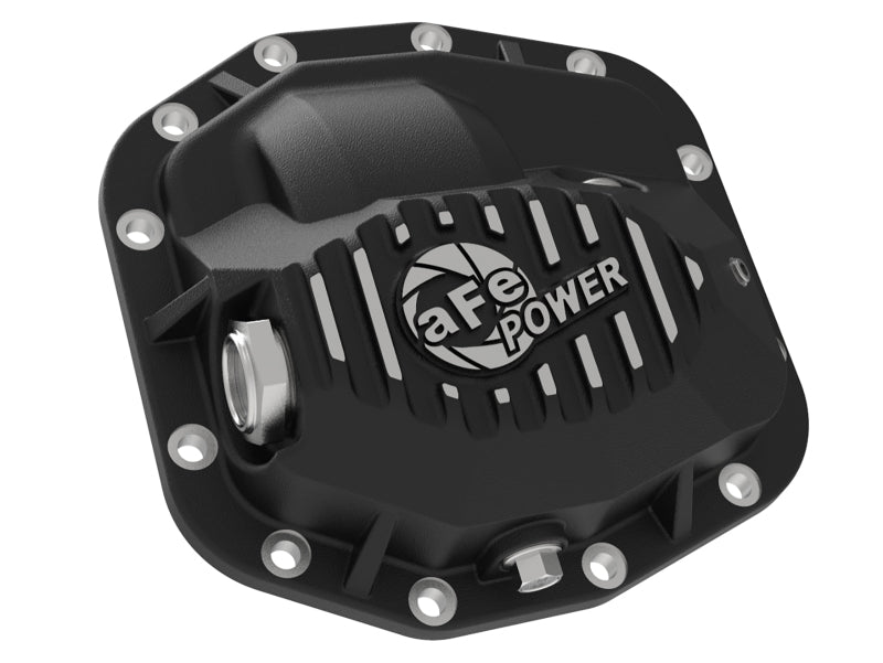 aFe 46-71010B FITS Pro Series Front Differential Cover Black 2018+ Jeep Wrangler (JL) V6 3.6L (Dana M186)