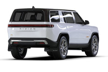 Load image into Gallery viewer, Rally Armor 2022+ Rivian R1S Black UR Mud Flap w/ White Logo