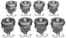 Load image into Gallery viewer, Mahle OE 2243163010 - Ford IHC T444E 445 V8 7.3L Powerstroke Direct Injection Turbo .010 Piston Set (Set of 8)