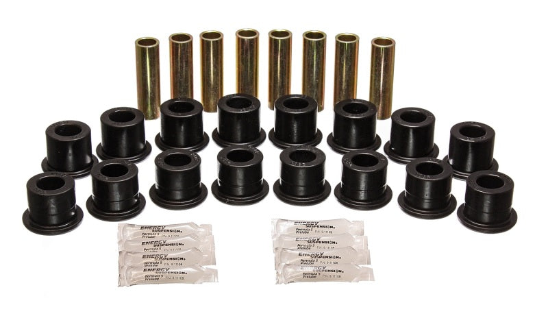 Energy Suspension 3.3189G - 94-06 Hummer H1 Black Front & Rear End Control Arm Bushing Set
