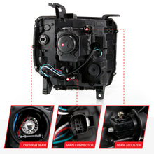 Load image into Gallery viewer, ANZO 111485 FITS: 2016-2019 Gmc Sierra 1500 Projector Headlight Plank Style Black w/ Sequential Amber Signal