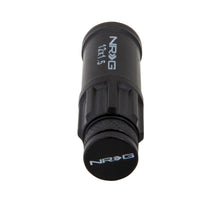 Load image into Gallery viewer, NRG LN-LS700BK-21 - 700 Series M12 X 1.5 Steel Lug Nut w/Dust Cap Cover Set 21 Pc w/Locks & Lock Socket Black