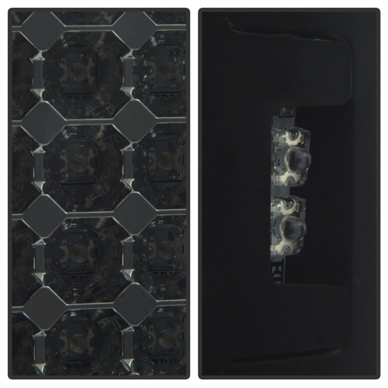 SPYDER 5083296 FITS 5083296 - Spyder 08-16 Ford Super Duty LED Tail Lights Black Smoke ALT-YD-FS07-LED-BSM