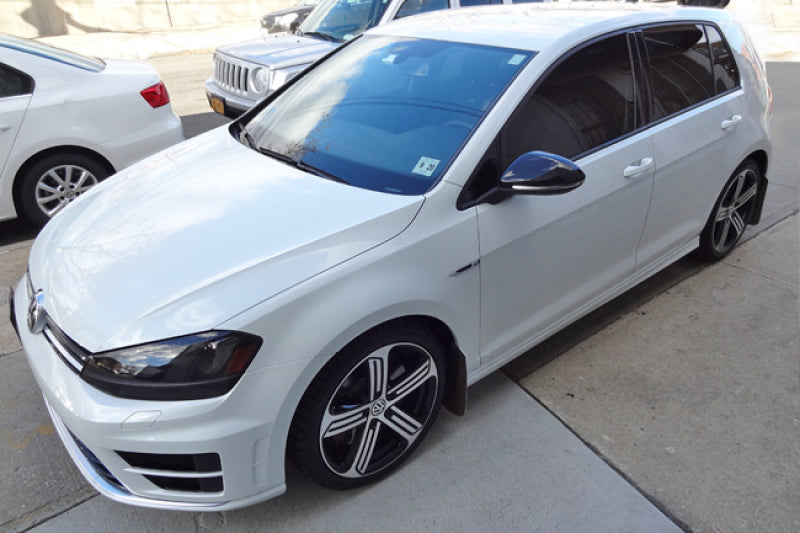 Rally Armor MF40-UR-BLK/BL FITS: 2015-2016 VW Golf R UR Black Mud Flap w/ Blue Logo